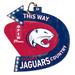 South Alabama Jaguars Arrow Sign