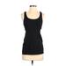 Lululemon Athletica Active Tank Top: Black Solid Activewear - Women's Size 2