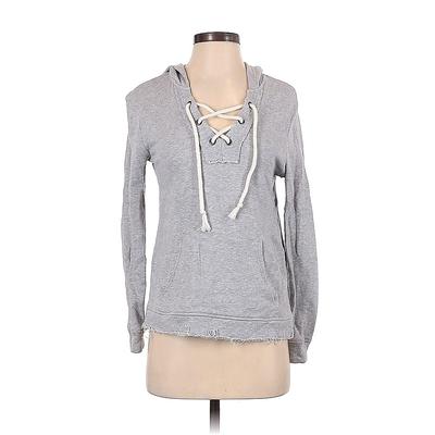 Splendid Pullover Hoodie: Gray Tops - Women's Size X-Small