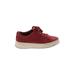 Zodiac Sneakers: Burgundy Color Block Shoes - Women's Size 7 1/2 - Round Toe