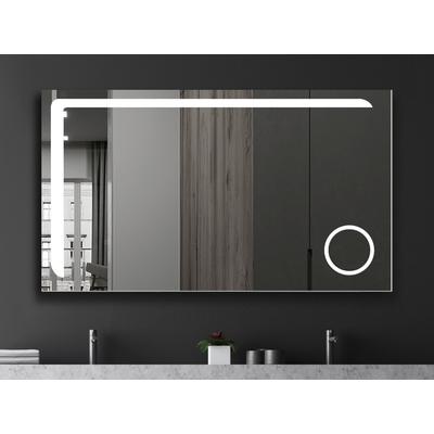 Badspiegel TALOS "Arrow", silber, Aluminium, Spiegel, 3-fach Vergrösserung Image