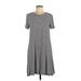 Old Navy Casual Dress: Gray Dresses - Women's Size Large