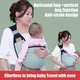 Support ergonomique respirant pour bébé gril respirant pour tout-petits écharpe ronde pour bébé