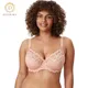 Delimira – soutien-gorge en dentelle florale pour femmes couverture complète sans armature grande