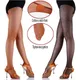 Collants en résille sexy pour femmes collants en maille bas élastiques nylon bonneterie