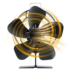 Ventilateur de poêle à bois à économie d'air chaud ventilateur de poêle à bois ventilateur de