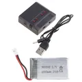 Batterie Lipo 3.7V 2000mAh 903048 Li-ion/chargeur quadrirotor accessoire réparation pièce rechange