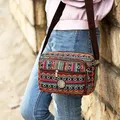 Sac messager multicouche pour femme toile rayée sac à bandoulière unique sac à bandoulière pour