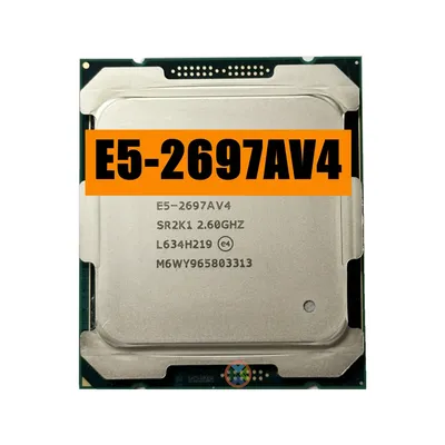 Processeur de LGA2011-3 E5-2697A V4 de Xeon E5 2697AV4 2.60GHZ 16-Core 40MB 145W 14nm