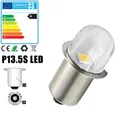 P13.5S Base LED Mise À Niveau Ampoules Blanc Maglite Lampe De Poche Blanc Chaud 3000K Blanc 6000K