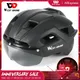 WEST BIKING-Casque de vélo ultraléger avec feu arrière pour homme et femme chapeau de sécurité