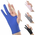 Anti-fouling Two-Fingers Anti-touch Painting Glove For Drawing Tablet Right and Left Glove