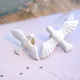 1pcs Chinese Fashion Jewelry Hot Retro Simple White Pigeon Brooch Exquisite Little Animal Collar