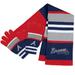 Women's WEAR by Erin Andrews Atlanta Braves Stripe Glove & Scarf Set