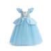 Peyakidsaa Toddler Baby Girls Princess Dress Up Clothes Halloween Fancy Party Tulle Skirt Summer