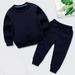 Baby Deals!Fall Outfits Boys Toddler Fall Outfits for Toddler Boy Girl Solid Casual Pocket Hoodie Sweatershirt Pullover and Sweatpants Outfit Set Cotton Toddlers Halloween Outfits for Boys 2-3 Years