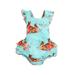 Toddler Romper Easter Sleeveles Cartoon Rabbit Bunny Printed S Outfits for Girls