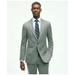 Brooks Brothers Men's Slim Fit Wool Tweed Patch Pocket Suit Jacket | Grey | Size 38 Short