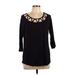 24/7 Maurices Long Sleeve Top Black Tops - Women's Size Large