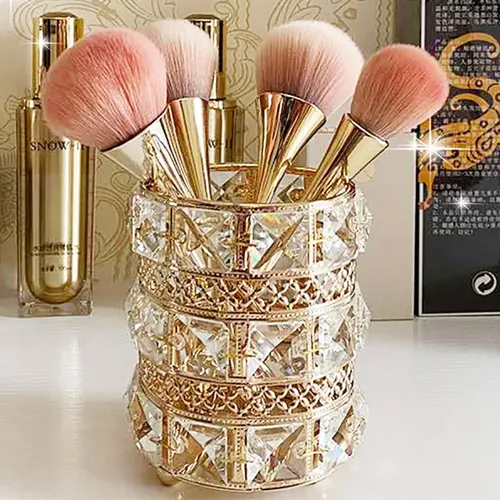 Kosmetik Pinsel Lagerung Box Wohnzimmer Schlafzimmer Schreibtisch Licht Luxus Ornamente Make-Up