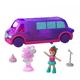 Polly Pocket Pollyville Party Limo with Play Areas, Lila Doll & More