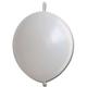 Balloon Metallic Helium Link 29cm White