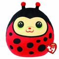 Ty Squish-a-Boo - Izzy - Ladybird - 10 inch