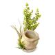 Sydeco Plants & Gravel Base Roman Pot Ornament with Air Diffuser