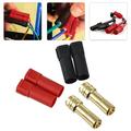 Banana Plug Connector 16pcs 6mm Bullet Banana Plug Bullet Connector Plug ABS Housing Male Female Plug