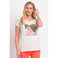 Abstract Palms Womens Tee -