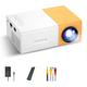 New Arrival YG300 Mini Projectors Supports 1080P Portable Video Projector for Cartoon Kids Gift Outdoor Indoor Home Theater Movie HDMI USB Interfaces cinema