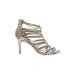 White House Black Market Heels: Gold Shoes - Women's Size 9