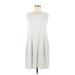 Green Envelope Casual Dress: White Stripes Dresses - Women's Size Medium