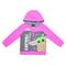 Preschool Pink The Mandalorian Grogu Quarter-Zip Hoodie