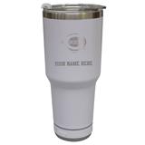 The Memory Company White Cincinnati Reds Personalized 30oz. Stainless Steel Bluetooth Tumbler