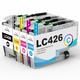 colorfly LC426 LC-426 Ink Cartridges Compatible for Brother LC-426XL Multipack for Brother MFC-J4335DW MFC-J4340DW MFC-J4535DW MFC-J4540DW MFC J4335 MFC J4340 MFC J4535 MFC J4540W Printer (4 Pack)