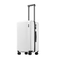 GinzaTravel Lightweight Suitcase ABS Hard Shell Case Suitcases with TSA Lock 4 Wheels Carry-on Hand Luggage for Travel Medium(68cm 65L) Green Moon White