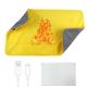 Heating Pad for Back Neck Shoulder Pain Relief,Knee and Leg Pain Relief,Heating Pad - for hot compresses,Warmth,24x12 inch,Gift for Women,Men,Washing Machine Washable (Color:Yellow)