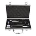Penlight Tuning Fork Hammer, Hammer Diagnostics Kit Aluminum Alloy Highly Accurate with Storage Case for Hospital