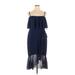 City Studio Cocktail Dress: Blue Dresses - New - Women's Size 14