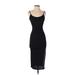 Nasty Gal Inc. Cocktail Dress - Bodycon: Black Solid Dresses - Women's Size 2