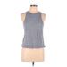 Lululemon Athletica Active Tank Top: Gray Activewear - Women's Size 10