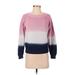 Sonoma Goods for Life Pullover Sweater: Pink Tops - Women's Size Small