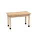 Diversified Woodcrafts PerpetuLab Plain Apron Table Series w/ Various Top & Size Options Wood in Brown | 60 W in | Wayfair P7605M36N-WFSD