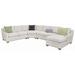 Blue Reclining Sectional - Vanguard Furniture 4-Piece Fairgrove Corner Sectional, Solid Wood | Wayfair