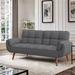 Alwyn Home Tarantino Futon Sofa Bed Convertible Couch Modern Loveseat Sleeper Sofa for Living Room | Wayfair 4922CD1461F246A7BBF9082BEC68891E