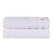 Latitude Run® Argana Zero Twist Cotton Ribbed Modern Geometric Border Soft Highly-Absorbent Bath Sheet Set 100% Cotton | Wayfair