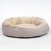 FluffyPaw Doughnut Polyester/Cotton in Brown/Gray | 8 H x 31 W x 31 D in | Wayfair YXLBDB581