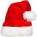 The Holiday Aisle® Christmas Celebration Costume Party Accessories Deluxe Christmas Red Santa Hat (1/pkg) Pkg/1 | Wayfair