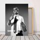 EMINEM Framed Canvas Picture Music Wall Art Gifts! #1